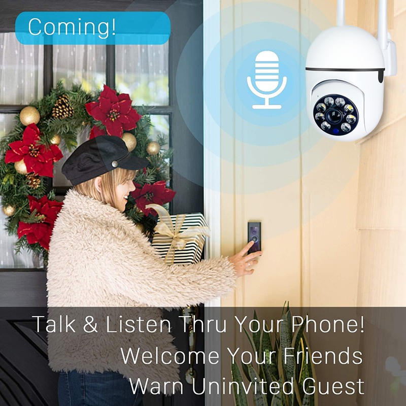 A7 กล้องตรวจสอบไร้สาย 360 องศา - Home Security Items บทวิจารณ์และราคา