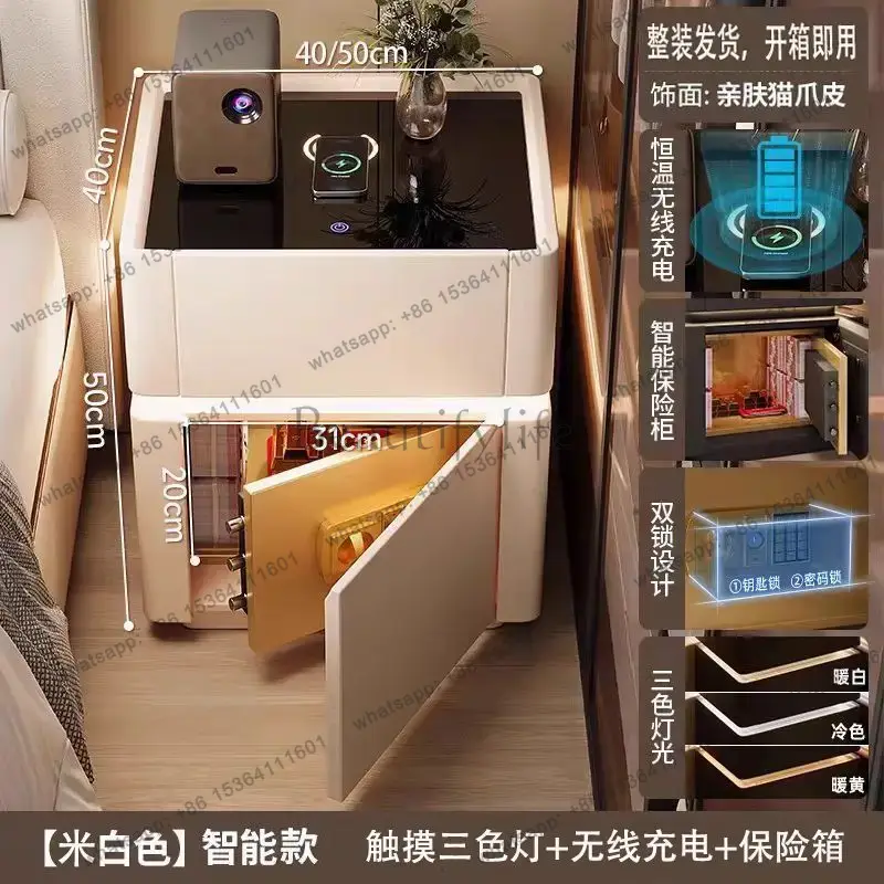โต๊ะข้างเตียงอัจฉริยะ LJY Secu - Home Security America บทวิจารณ์และราคา